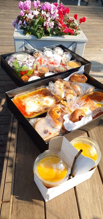 ארוחת בוקר פיקניק זוגית