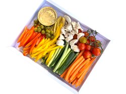 פלטת ירקות עשירה